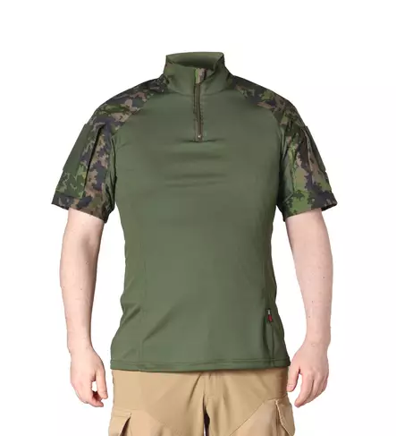 M05 Tactical® Combat Shirt, Short-Sleeve, Woodland Camouflage - Tactical Shirts - 210017-S-R - 1