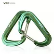DD Carabiner Set, 2 Pieces, Green - Climbing and Carabiners - DD-KABK2GR - 1