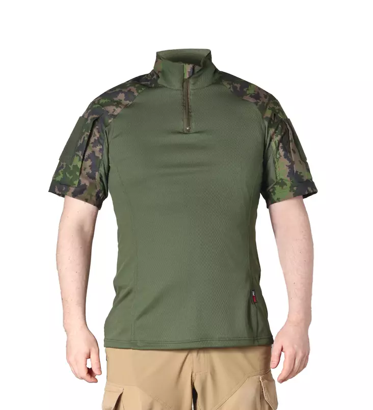 M05 Tactical® Combat Shirt, Short-Sleeve, Woodland Camouflage - Tactical Shirts - 210017-S-R - 1