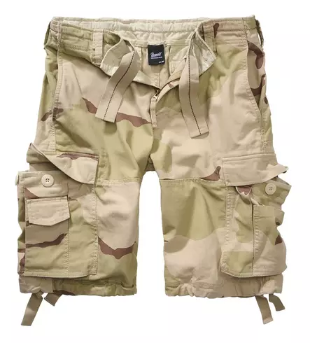 Brandit Vintage Shorts, 3-Color Desert - Shorts and Sports Pants - 2002-16-S - 1