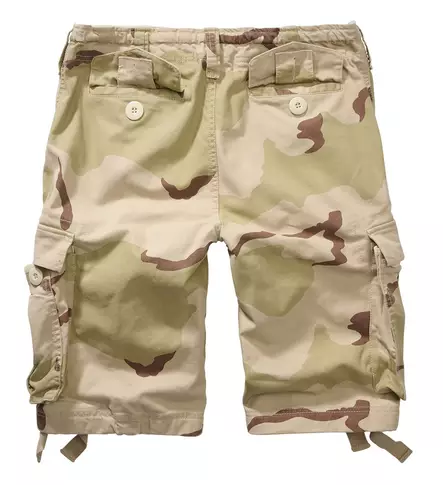 Brandit Vintage Shorts, 3-Color Desert - Shorts and Sports Pants - 2002-16-S - 2