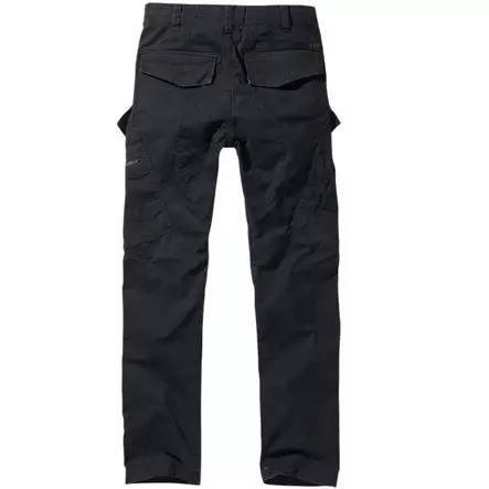 Brandit Adventure Cargo Pants, Slim Fit, Black S - Cargo Pants - 9470-2-S - 2