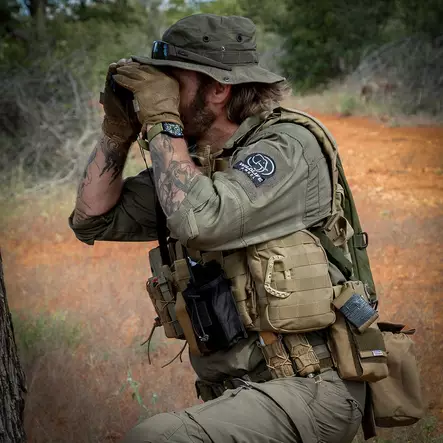 USA Boonie Hat with Adjustable Wire Brim, Ranger Green - Wide-Brimmed Hats and Boonie Hats - 213162-S - 2