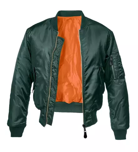 Brandit MA1 Pilot Jacket, Bottle Green - Pilot and Outerwear Jackets - 3149-15020-S - 1