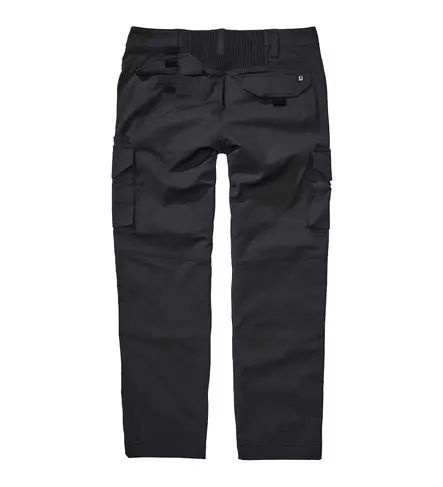Brandit Tactical Cargo Pants, Ripstop, Black - Cargo Pants - 1025-11002-S - 2