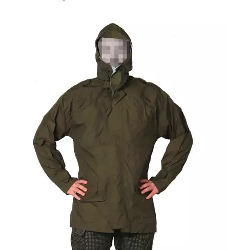 Danish Rain Jacket, Green, Surplus - Raincoats - 450005-S - 1