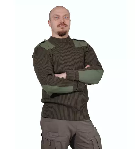 Finnish Army M83 Wool Sweater in Olive Green - Wool Sweaters - 2092-Oliivinvihr-S - 2