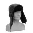 MA-1 Pilot Fur Hat, Black, Mil-Tec - Fur Hats - 12105002-S - 5