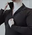 Cross Adventure Merino Polo with Zipper, 100% Merino Wool. - Undershirts - 64302-S - 3