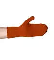 U.S.E. Finnish Merino Wool Mittens, Rust Red - Gloves and Mittens - 9128R-S - 1