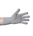 Finnish Merino Wool Gloves, Light Grey - Gloves - 996000-S - 1