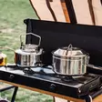 Fire-Maple Antarcti Camp Cooking Pot Set 1 L+1 L, Stainless Steel - Camping Cookware - FMASSKPS - 3