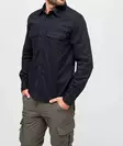 Brandit Button-Up Shirt, Black - Long Sleeve Shirts - 4030-2-S - 3