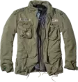 Brandit Combat Jacket US M65 Giant, Olive Green - Summer and Winter Jackets - 3101-1-S - 1