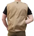 Outdoor Vest with Multiple Pockets, Light Brown, Mil-Tec - Vests - 10701004-S - 3