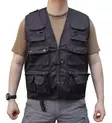 Tactical Vest with Multiple Pockets, Black, Mil-Tec - Vests - 10701002-S - 2