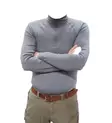 Dutch Technical Polo Shirt with Zipper, Grey, Surplus - Long Sleeve Shirts - 611243-S - 2