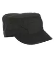 US BDU Field Cap, Ripstop, Black - Caps and Field Hats - 12308002-S - 1