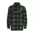 Longhorn Forest Flannel Shirt in Black and Green - Long Sleeve Shirts - 135301-S - 1