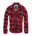 Logger's Flannel Shirt, Red/Black - Long Sleeve Shirts - 4002-41-S - 1
