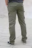 Brandit Adventure Cargo Pants, Slim Fit, Olive Green - Cargo Pants - 9470-1-S - 3