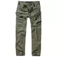 Brandit Adventure Cargo Pants, Slim Fit, Olive Green - Cargo Pants - 9470-1-S - 1