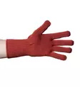 Finnish Merino Wool Gloves, Rust Red - Gloves - 996002-S - 1
