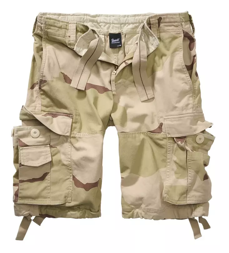 Brandit Vintage Shorts, 3-Color Desert - Shorts and Sports Pants - 2002-16-S - 1