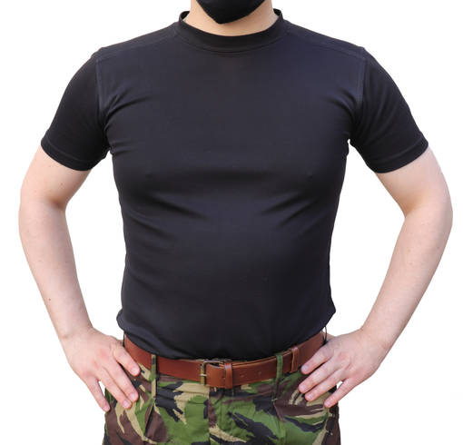 British Technical T-Shirt, Black, Surplus - T-Shirts - 611408A-S - 1