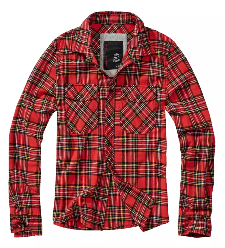Logger's Flannel Shirt, Tartan - Long Sleeve Shirts - 4002-47-S - 1