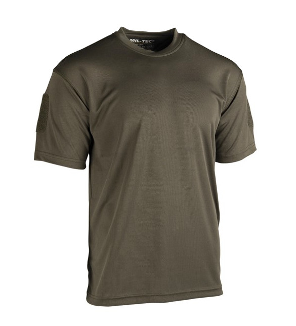 QuickDry T-Shirt, Olive Green, Mil-Tec - T-Shirts - 11081001-S - 1