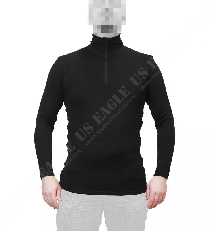 Cross Adventure Merino Polo with Zipper, 100% Merino Wool. - Undershirts - 64302-S - 1