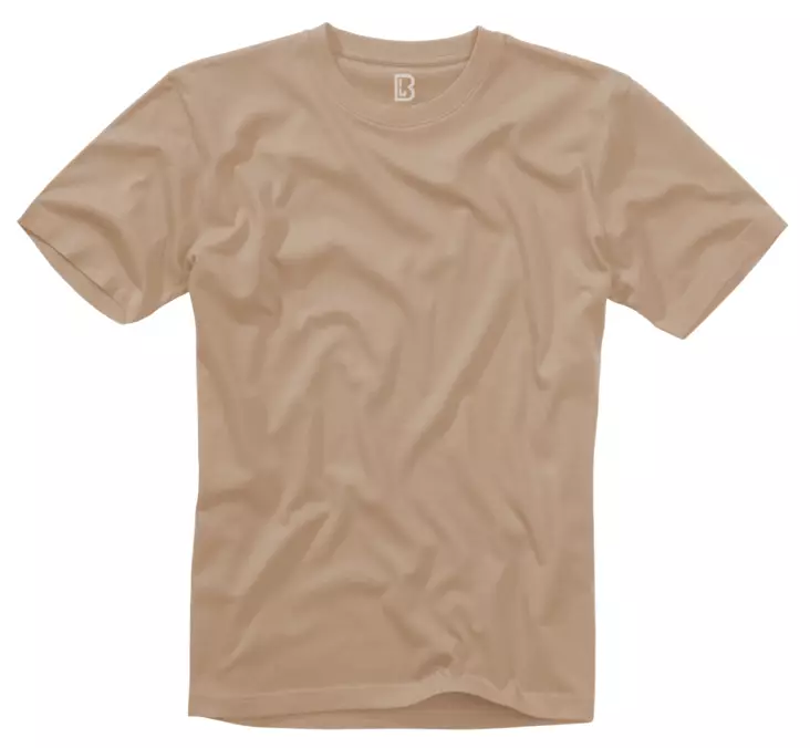 Brandit T-Shirt, Cotton, Light Brown - T-Shirts - 4200-3-S - 1