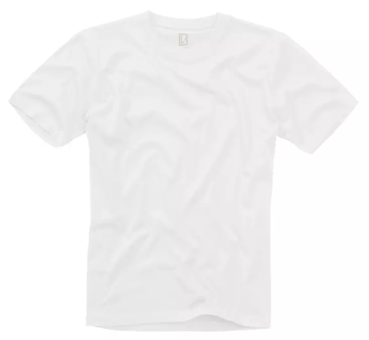 Brandit T-Shirt, Cotton, White - T-Shirts - 4200-7-S - 1