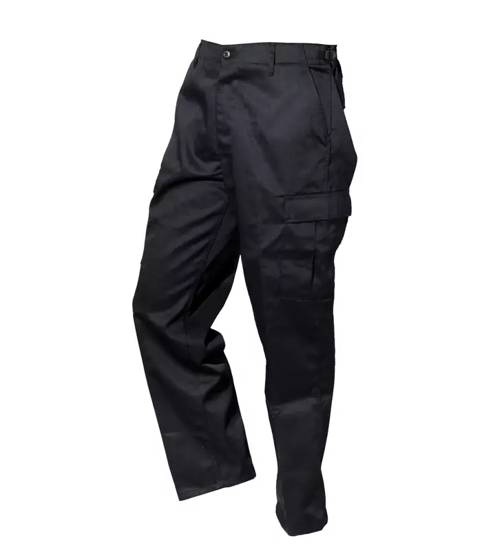 BDU Cargo Pants, Ranger-Style, Black - Cargo Pants - 11810002-S - 1