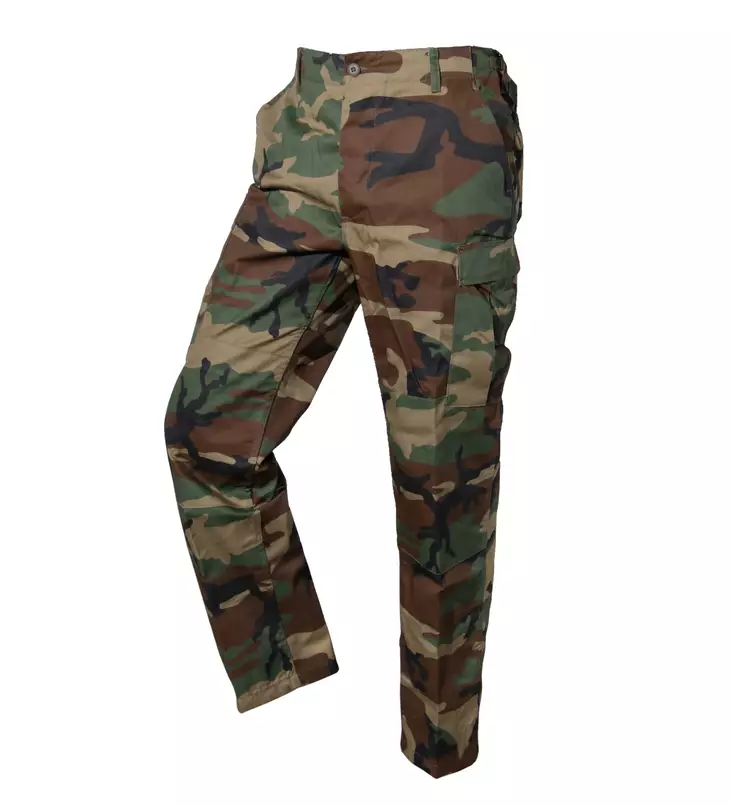BDU Tactical Cargo Pants, Woodland - Tactical Pants - 11805020-S - 1
