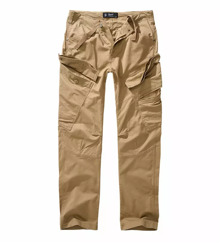 Cargo Pants Brandit Adventure, Slim Fit, Camel - Cargo Pants - 9470-70-S - 1