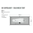 DD SuperLight Solo Mesh Tent, Mesh Shelter - Tents - DD_SLSMT - 5
