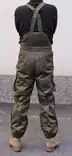 Austrian Cold Weather Trousers with Suspenders, Olive Green, Surplus - Winter Pants - 601213-S-short - 3
