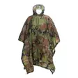 Rain Cloak Poncho, Ripstop, Woodland, Fostex - Rain Ponchos - 325242W - 1