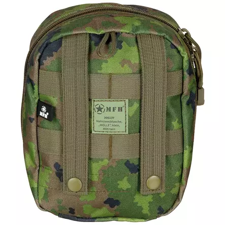 General Pocket Small, M05 Camouflage, MFH - Vertical Pockets - 30613Y - 2