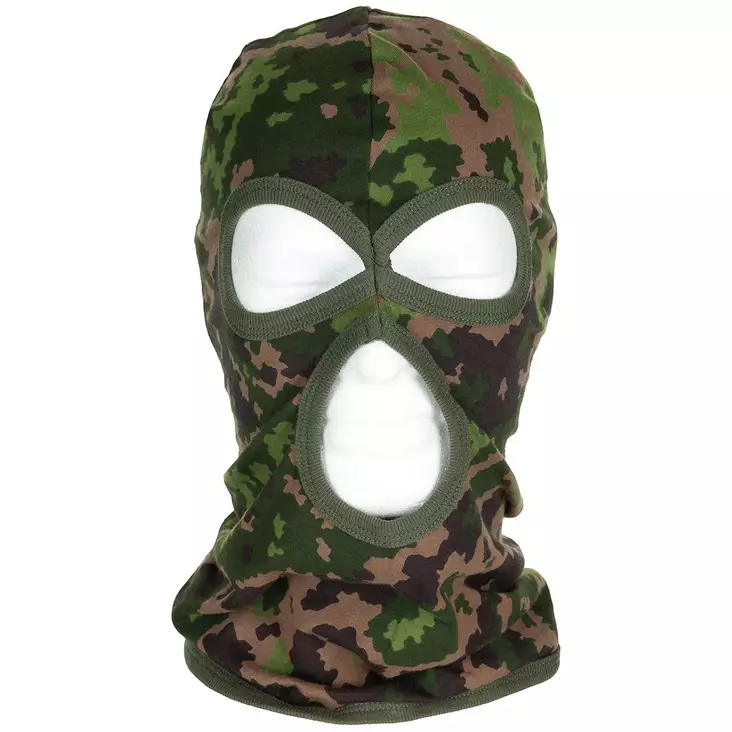 Cotton Helmet Hood with Eye and Nose Opening, M05 Camouflage Color, MFH - Helmet Caps - 10901Y - 1