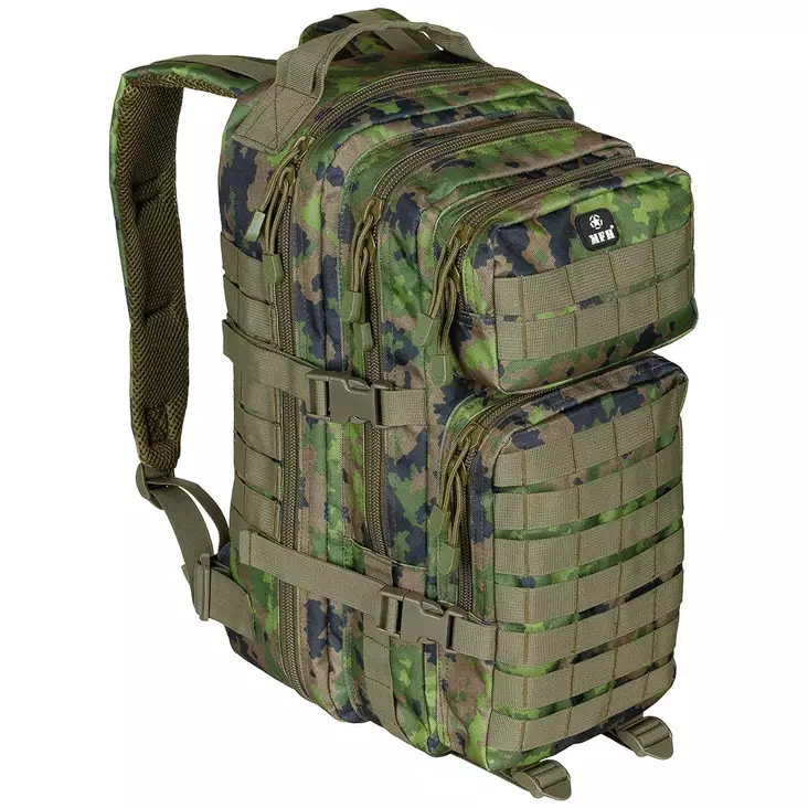 Assault Pack M05 Camouflage Backpack, MFH - Backpacks - 30333Y - 1